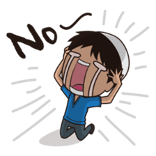 Ben : Muslim Boy sticker #6707328