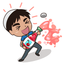 Ben : Muslim Boy sticker #6707329