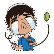 Ben : Muslim Boy sticker #6707345