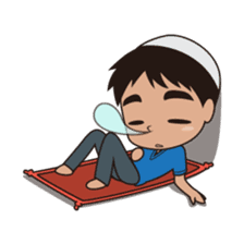 Ben : Muslim Boy sticker #6707347