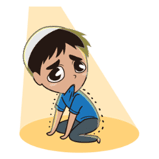Ben : Muslim Boy sticker #6707350