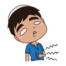 Ben : Muslim Boy sticker #6707352