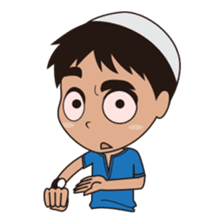 Ben : Muslim Boy sticker #6707353