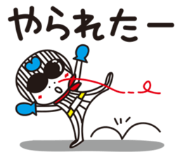 Stripe girl vol.19 sticker #6707467