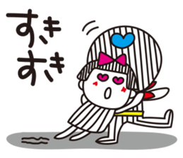 Stripe girl vol.19 sticker #6707477