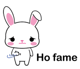 Rabbits with Italian phrases & gestures sticker #6708210