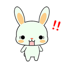 Rabbits with Italian phrases & gestures sticker #6708221