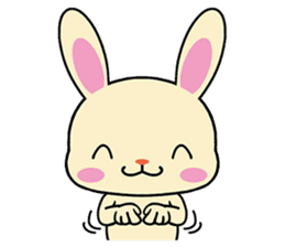 Rabbits with Italian phrases & gestures sticker #6708239