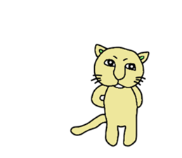 Cool cat has come sticker #6708729