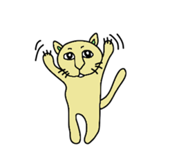 Cool cat has come sticker #6708737