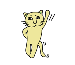 Cool cat has come sticker #6708738