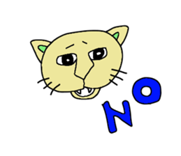 Cool cat has come sticker #6708748