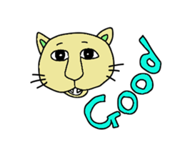 Cool cat has come sticker #6708749