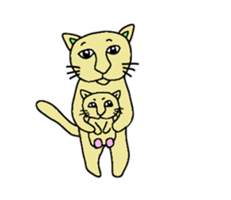 Cool cat has come sticker #6708756