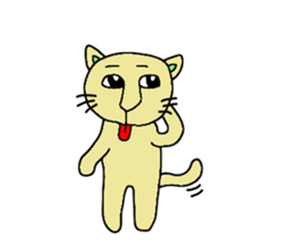 Cool cat has come sticker #6708760