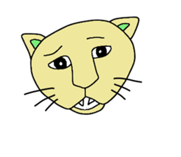 Cool cat has come sticker #6708763