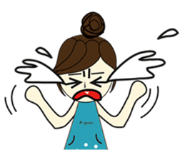 Mon and baby sticker #6708820