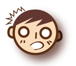 Mon and baby sticker #6708827