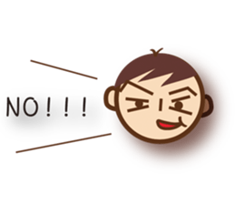 Mon and baby sticker #6708831