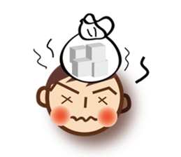 Mon and baby sticker #6708832