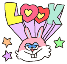 Girl of pastel color sticker #6708849