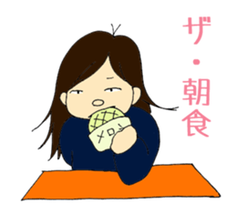 Single person woman Ma-ko sticker #6709332