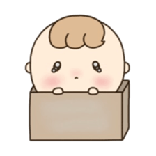 Polite baby. sticker #6709968