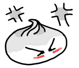 Small blisters bun sticker #6710029