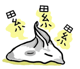 Small blisters bun sticker #6710036