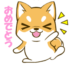 Japanese Shiba Inu tan sticker #6710304