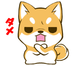 Japanese Shiba Inu tan sticker #6710312