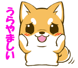 Japanese Shiba Inu tan sticker #6710321