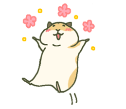 Thick Hamster Guri sticker #6710368
