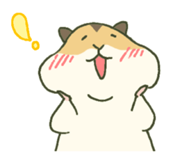 Thick Hamster Guri sticker #6710369