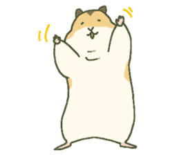 Thick Hamster Guri sticker #6710370