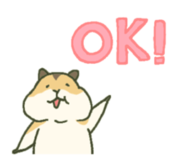 Thick Hamster Guri sticker #6710373