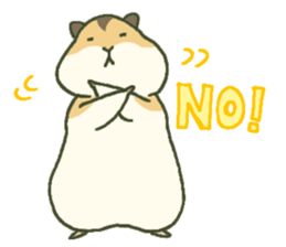 Thick Hamster Guri sticker #6710374