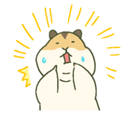 Thick Hamster Guri sticker #6710377