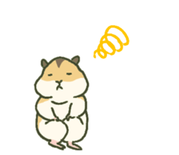 Thick Hamster Guri sticker #6710383