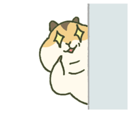 Thick Hamster Guri sticker #6710390