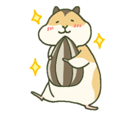 Thick Hamster Guri sticker #6710394