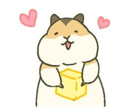 Thick Hamster Guri sticker #6710395