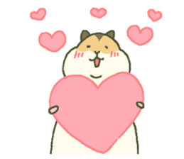 Thick Hamster Guri sticker #6710397