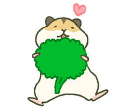 Thick Hamster Guri sticker #6710398