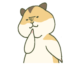 Thick Hamster Guri sticker #6710400