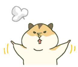 Thick Hamster Guri sticker #6710401