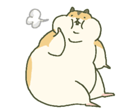 Thick Hamster Guri sticker #6710405