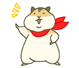 Thick Hamster Guri sticker #6710406