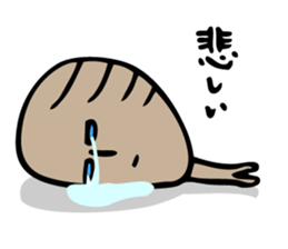 It is a colorful, pretty face3 sticker #6710585