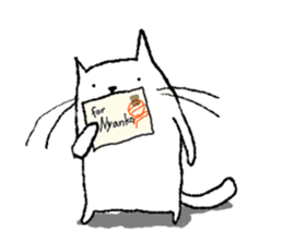 SHIRITORI NYANKO STICKER Ver.2 [en] sticker #6711465